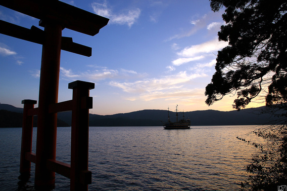 Zona di Hakone - Da Hakone-machi a Moto-Hakone - Lago Ashi