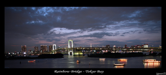 Tokyo - Odaiba - Rainbow Bridge