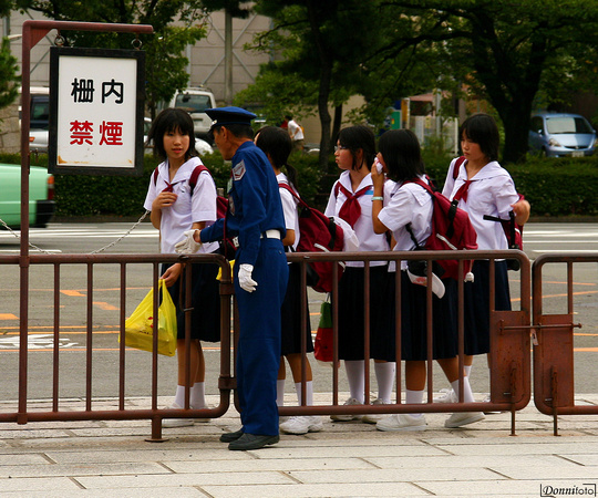 Kyoto - Studentesse in divisa